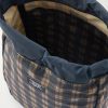 Checked Shell Messenger Bag - E1 Checked Shell Messenger Bag - E1