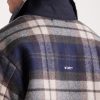 Wrecker Padded Checked Melton Wool-Blend Jacket - CU