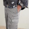 Straight-Leg Cotton-Blend Twill Trousers - E1 Straight-Leg Cotton-Blend Twill Trousers - E1