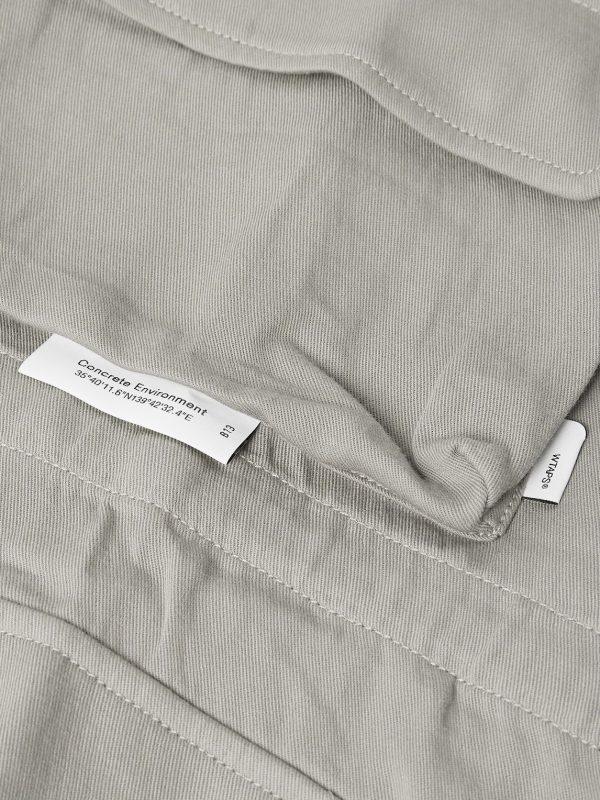 Cotton-Twill Hooded Overshirt - E1 Cotton-Twill Hooded Overshirt - E1
