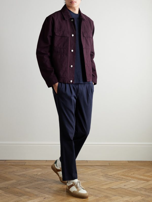 Linen and Organic Cotton-Blend T-Shirt - OU