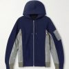 MA-1 Nylon-Trimmed Cotton-Blend Jersey Zip-Up Hoodie MA-1 Nylon-Trimmed Cotton-Blend Jersey Zip-Up Hoodie