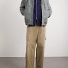 MA-1 Nylon-Trimmed Cotton-Blend Jersey Zip-Up Hoodie - OU MA-1 Nylon-Trimmed Cotton-Blend Jersey Zip-Up Hoodie - OU
