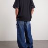 Appliquéd Shell-Trimmed Cotton-Jersey T-Shirt - BK Appliquéd Shell-Trimmed Cotton-Jersey T-Shirt - BK