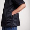 Appliquéd Shell-Trimmed Cotton-Jersey T-Shirt - CU Appliquéd Shell-Trimmed Cotton-Jersey T-Shirt - CU