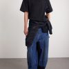 Appliquéd Shell-Trimmed Cotton-Jersey T-Shirt - OU Appliquéd Shell-Trimmed Cotton-Jersey T-Shirt - OU