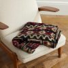 Alaska Raven Wool-Jacquard Blanket - OU