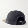 Life Scherzo Chino Brimfield Embroidered Cotton-Twill Cap - BK Life Scherzo Chino Brimfield Embroidered Cotton-Twill Cap - BK