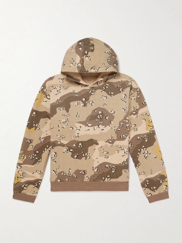 Peckish Choco-Chip Printed Cotton Hoodie Peckish Choco-Chip Printed Cotton Hoodie
