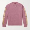 Bone Oversized Intarsia Wool Sweater Bone Oversized Intarsia Wool Sweater