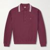 Box Striped Embroidered Cotton-Piqué Polo Shirt Box Striped Embroidered Cotton-Piqué Polo Shirt