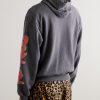 Buster Peckish Rainbowy Printed Cotton-Jersey Hoodie - BK Buster Peckish Rainbowy Printed Cotton-Jersey Hoodie - BK