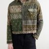Reversible Bandana-Print Cotton-Flannel Jacket - FR
