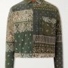 Reversible Bandana-Print Cotton-Flannel Jacket