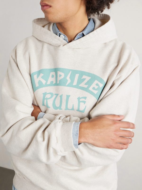 Printed Wool-Blend Jersey Hoodie - CU Printed Wool-Blend Jersey Hoodie - CU