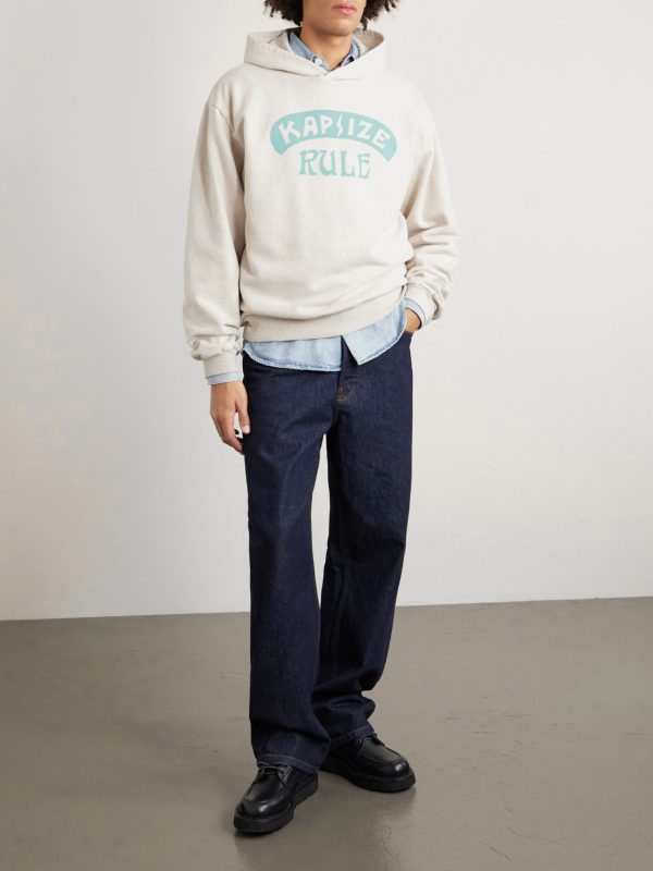 Printed Wool-Blend Jersey Hoodie - OU Printed Wool-Blend Jersey Hoodie - OU