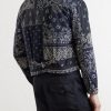 Reversible Bandana-Print Cotton-Flannel Jacket - BK Reversible Bandana-Print Cotton-Flannel Jacket - BK