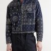 Reversible Bandana-Print Cotton-Flannel Jacket - FR Reversible Bandana-Print Cotton-Flannel Jacket - FR