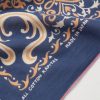Antler Naja Printed Cotton-Voile Bandana - CU