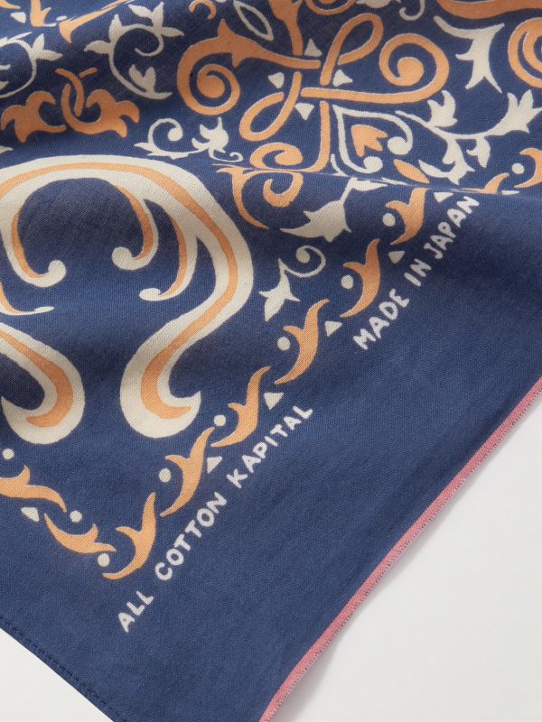 Antler Naja Printed Cotton-Voile Bandana - CU