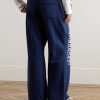 Printed Cotton-Blend Jersey Sweatpants - BK Printed Cotton-Blend Jersey Sweatpants - BK