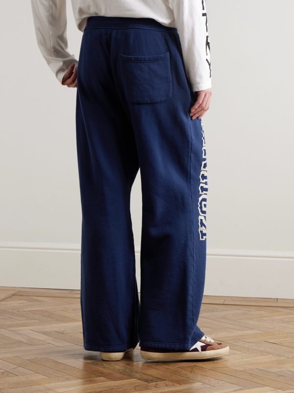 Printed Cotton-Blend Jersey Sweatpants - BK Printed Cotton-Blend Jersey Sweatpants - BK