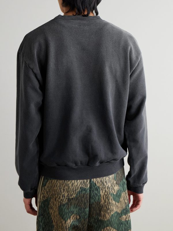Printed Cotton-Jersey Sweatshirt - BK Printed Cotton-Jersey Sweatshirt - BK