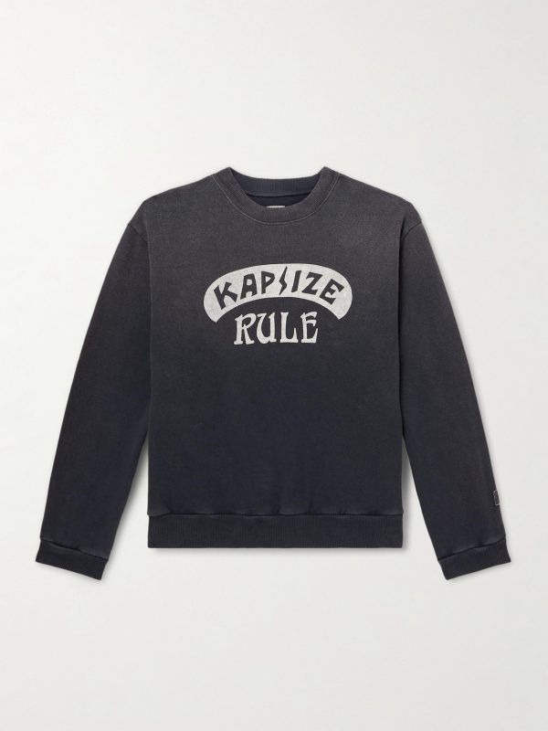 Printed Cotton-Jersey Sweatshirt Printed Cotton-Jersey Sweatshirt