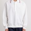 Box Striped Embroidered Cotton-Piqué Polo Shirt - FR