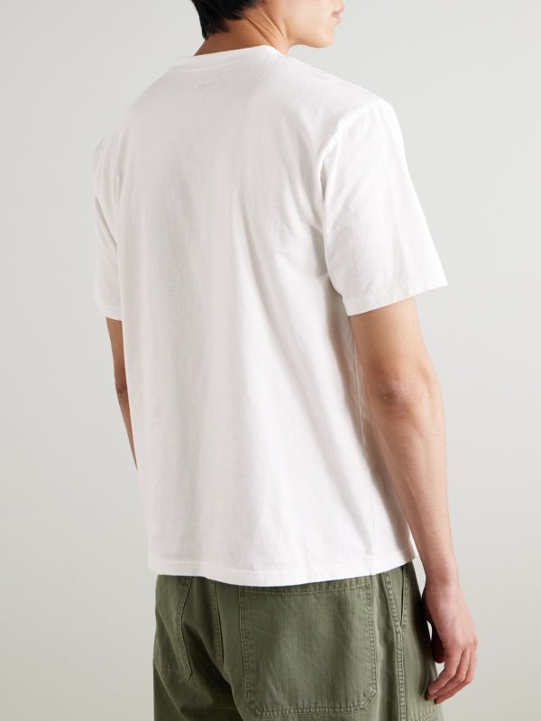 Printed Cotton-Jersey T-Shirt - BK
