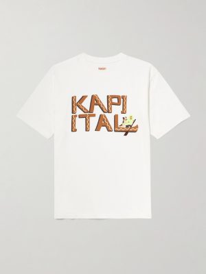 Printed Cotton-Jersey T-Shirt