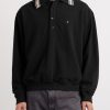 Box Striped Embroidered Cotton-Piqué Polo Shirt - FR Box Striped Embroidered Cotton-Piqué Polo Shirt - FR