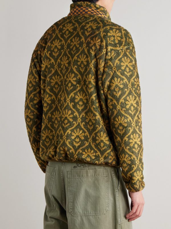 Yosemite Printed Fleece Jacket - BK