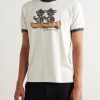 Slim-Fit Printed Cotton-Jersey T-Shirt - FR Slim-Fit Printed Cotton-Jersey T-Shirt - FR