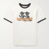 Slim-Fit Printed Cotton-Jersey T-Shirt Slim-Fit Printed Cotton-Jersey T-Shirt