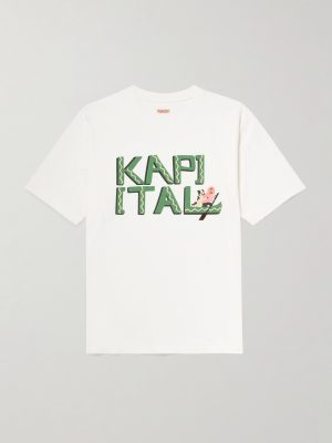 Printed Cotton-Jersey T-Shirt Printed Cotton-Jersey T-Shirt