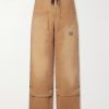 Wide-Leg Cotton-Canvas Cargo Trousers Wide-Leg Cotton-Canvas Cargo Trousers