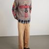 Wide-Leg Cotton-Canvas Cargo Trousers - OU Wide-Leg Cotton-Canvas Cargo Trousers - OU