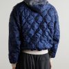 Panelled Bandana-Print Cotton-Jersey and Quilted Shell Hoodie - BK Panelled Bandana-Print Cotton-Jersey and Quilted Shell Hoodie - BK