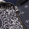 Panelled Bandana-Print Cotton-Jersey and Quilted Shell Hoodie - CU Panelled Bandana-Print Cotton-Jersey and Quilted Shell Hoodie - CU