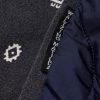 Panelled Bandana-Print Cotton-Jersey and Quilted Shell Hoodie - E1 Panelled Bandana-Print Cotton-Jersey and Quilted Shell Hoodie - E1