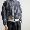 Panelled Bandana-Print Cotton-Jersey and Quilted Shell Hoodie - FR Panelled Bandana-Print Cotton-Jersey and Quilted Shell Hoodie - FR