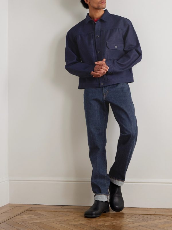 No. 1.2.3 1ST Denim Trucker Jacket - OU No. 1.2.3 1ST Denim Trucker Jacket - OU