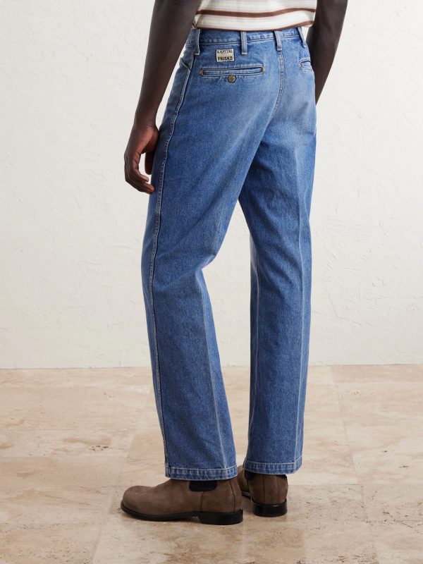 Straight-Leg Jeans - BK Straight-Leg Jeans - BK