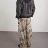 Straight-Leg Pleated Printed Tech-Jersey Track Pants - BK Straight-Leg Pleated Printed Tech-Jersey Track Pants - BK