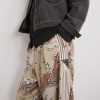 Straight-Leg Pleated Printed Tech-Jersey Track Pants - CU Straight-Leg Pleated Printed Tech-Jersey Track Pants - CU