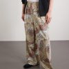 Straight-Leg Pleated Printed Tech-Jersey Track Pants - FR Straight-Leg Pleated Printed Tech-Jersey Track Pants - FR