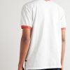 Pennant Ringer Logo-Appliquéd Cotton-Jersey T-Shirt - BK Pennant Ringer Logo-Appliquéd Cotton-Jersey T-Shirt - BK