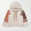 Bandana-Print Cotton-Jersey Hoodie