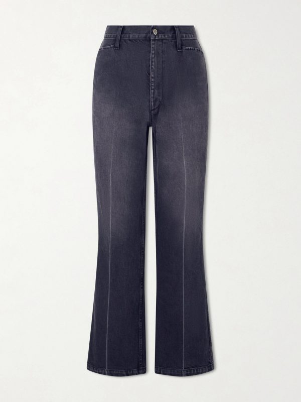 14oz Denim Straight-Leg Jeans